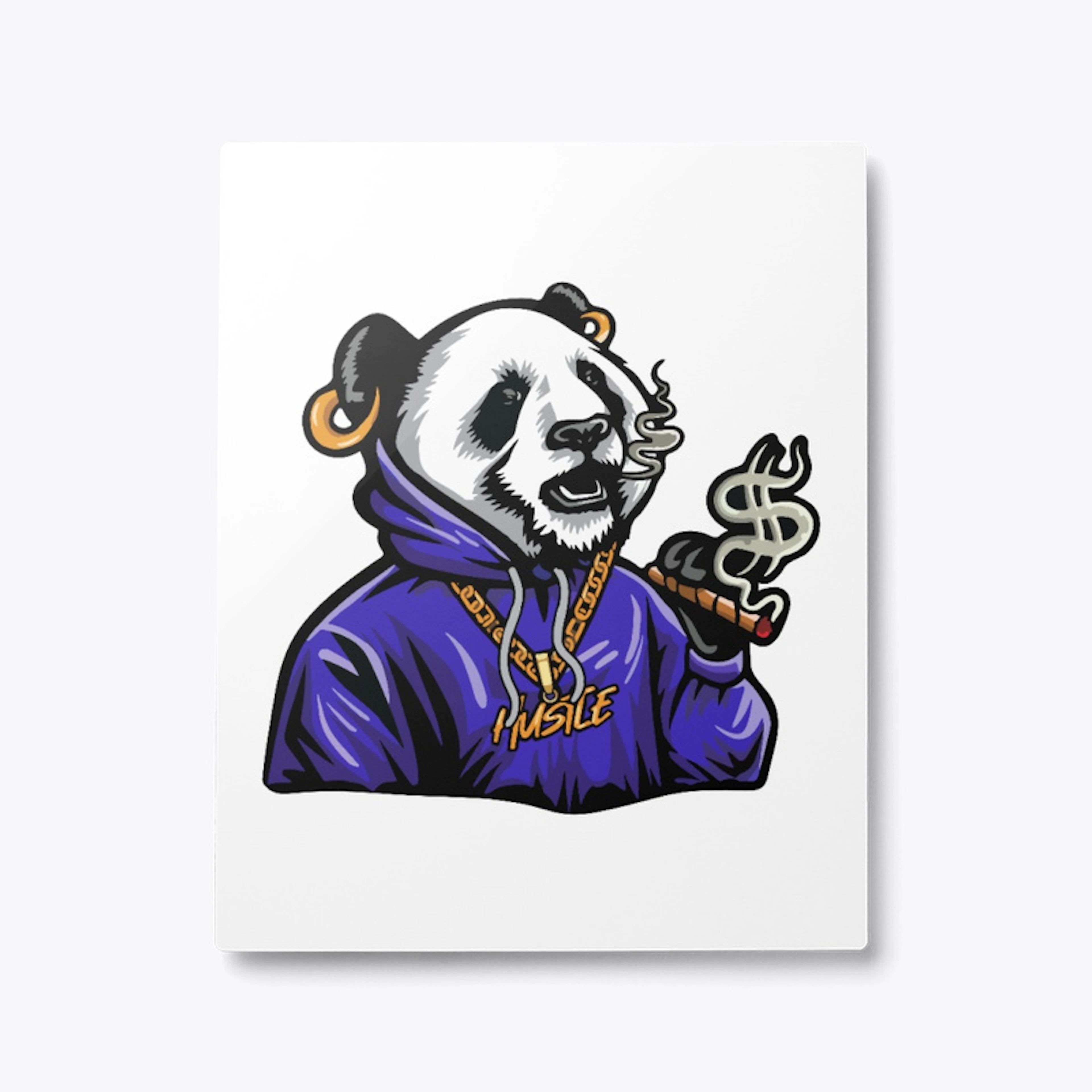 Hustle Panda Smokes Cash! 