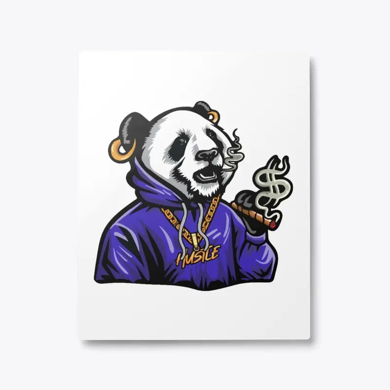 Hustle Panda Smokes Cash! 