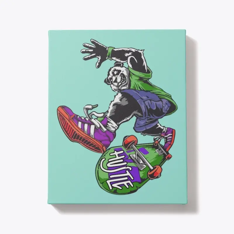 The Hustle Panda - Skater Avatar 