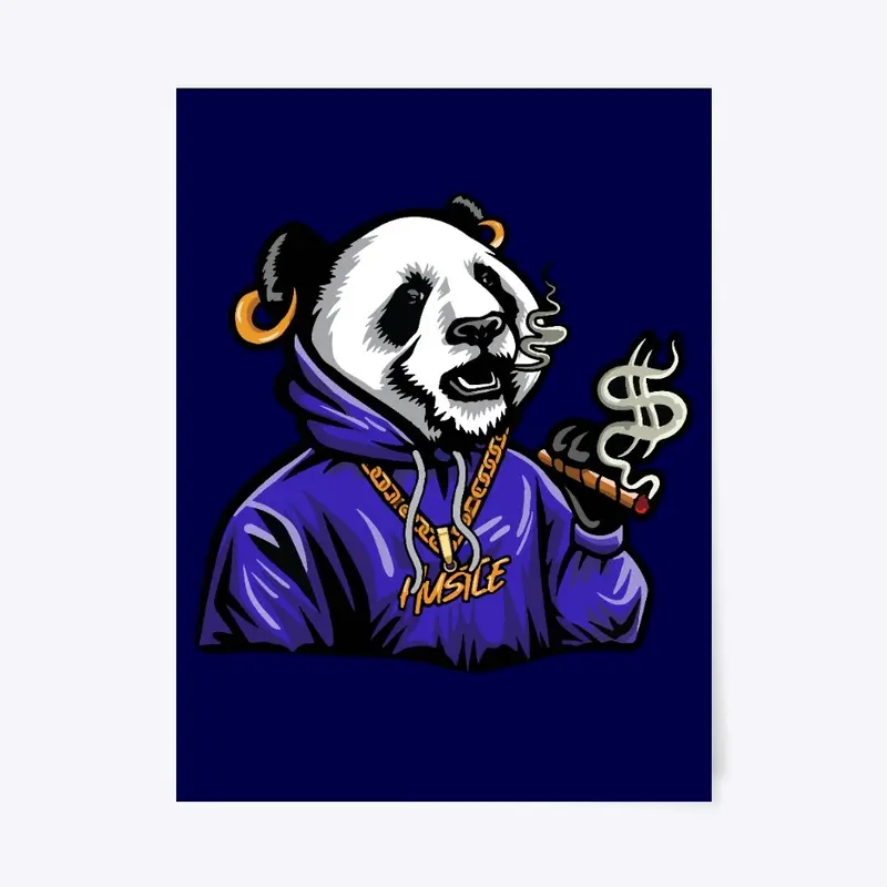 Hustle Panda Smokes Cash! 